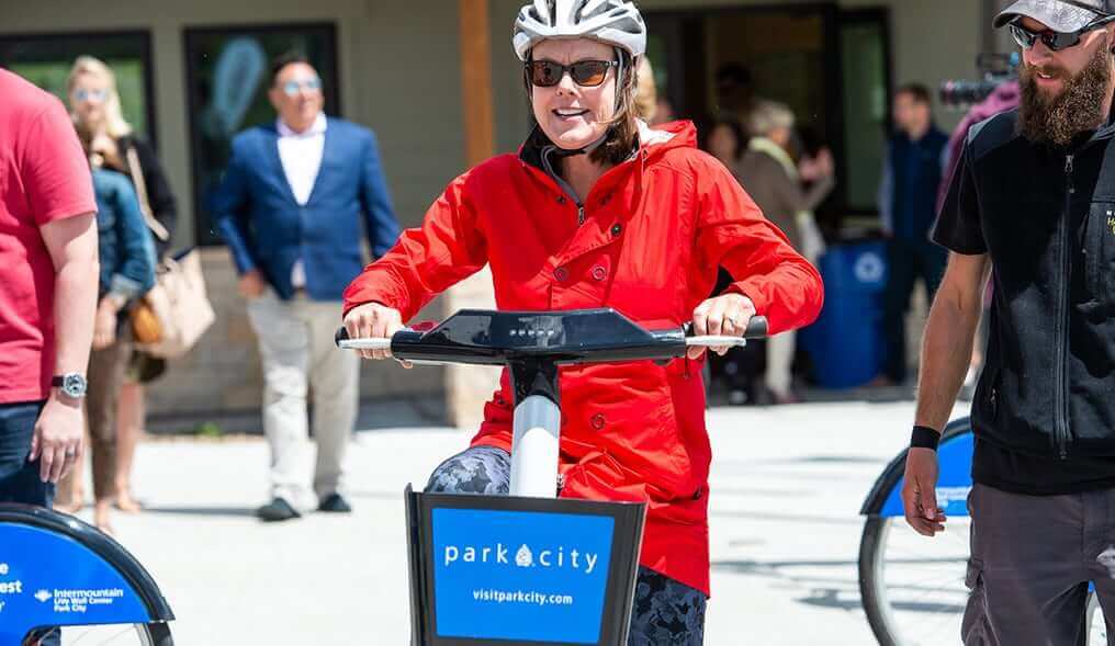 Launch of Summit Bike Share